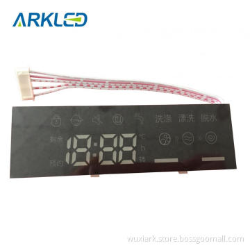 led display for washing machine display